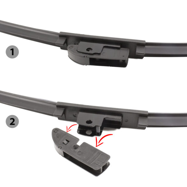 A doua imagine a Ștergător profesional 22"/55cm - multiadaptor - CARGUARD