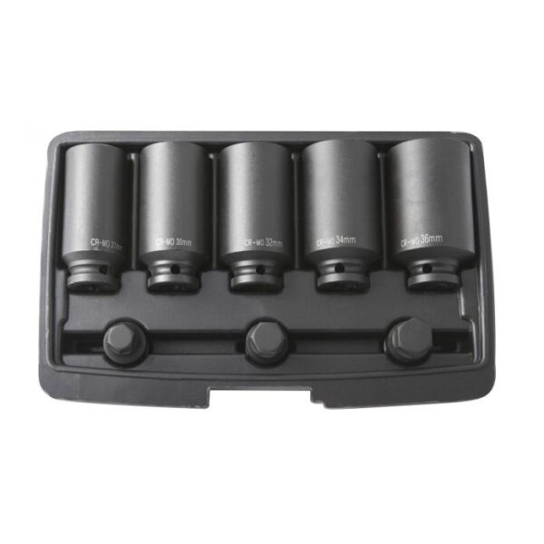 A doua imagine a SET BIRȚI SI TUBULARE DE IMPACT 1/2" (8 BUCĂȚI)