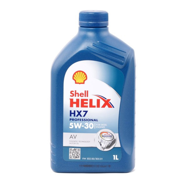 A doua imagine a Ulei motor Shell Helix HX7 ProAV 5W30 1L