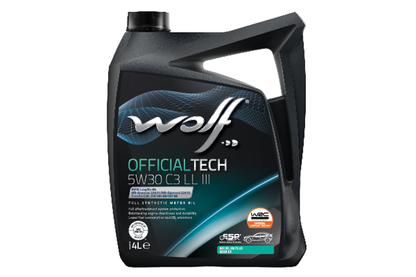 ULEI MOTOR WOLF OFFICIALTECH 5W30 C3 LL III 4L