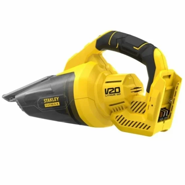 A doua imagine a Aspirator portabil Stanley Fatmax SFMCVH001B-XJ compatibil cu acumulatori 18V - SOLO