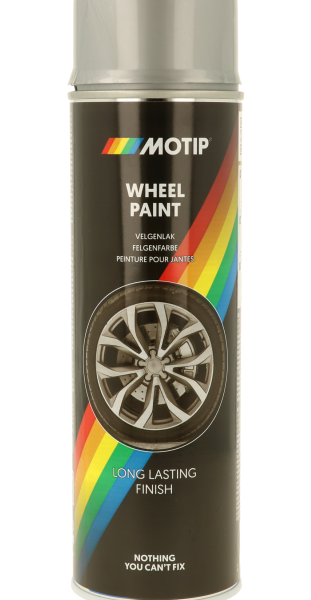 Spray jante negru lucios Motip 500ml