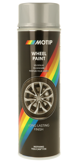 Spray jante negru lucios Motip 500ml