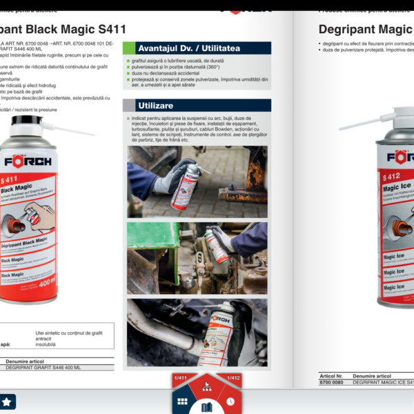 A doua imagine a DEGRIPANT CU GRAFIT S446 400ML