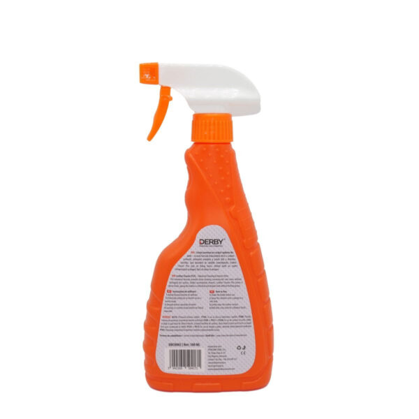 A doua imagine a Solutie curatat tapiteria din piele, cu pulverizator 500ml DERBY PLUS