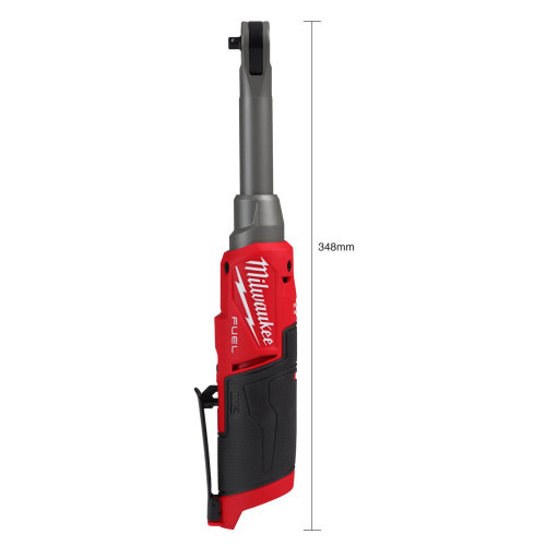 A doua imagine a Antrenor cu clichet cu viteza sporita varianta lunga, model M12 FHIR14LR-0, 1/4", 47Nm fara acumulatori si fara incarcator in cutie de carton.