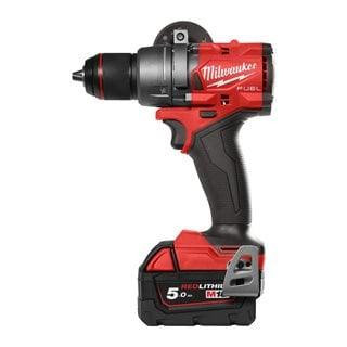 A doua imagine a Mașină de găurit cu percuție Milwaukee M18 FPD3-502X FUEL™ , cuplu de 158 Nm, 2 acumulatori M18 B5, 1 încărcător M12-18FC, în cutie HD