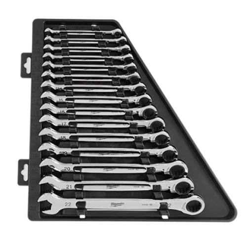 Set de chei combinate cu clichet Maxbite™ metric, 15buc 8-22mm