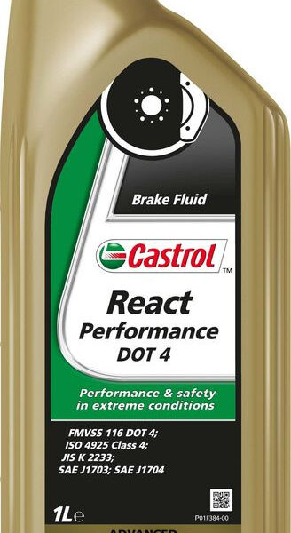 Lichid de frana Castrol React Performance DOT 4 1L