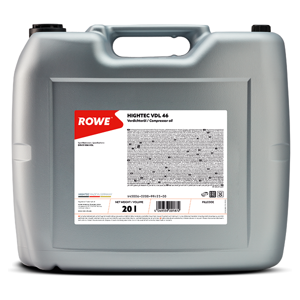 ULEI INDUSTRIAL ROWE HIGHTEC VDL 46 20L