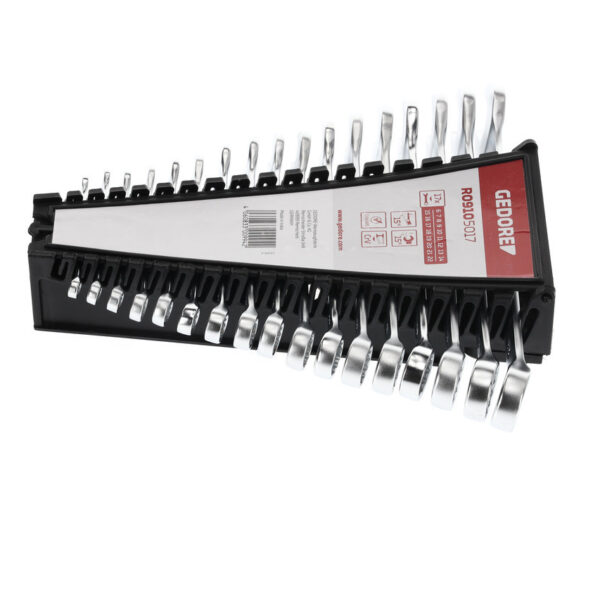 A doua imagine a Set chei combinate 6 - 22 mm, metric, 17 piese,