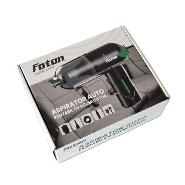 A doua imagine a Mini Aspirator auto Foton AA119 USB-C 50W