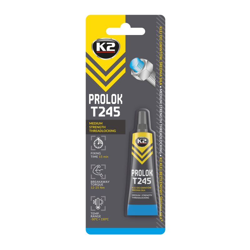 K2 PROLOK MEDIUM 6ML ADEZIV SURUBURI MEDIUM