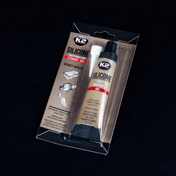 A doua imagine a K2 SILIKON ROSU BLISTER 85GR 350*C