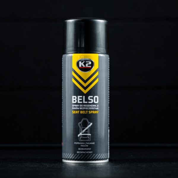A doua imagine a K2 BELSO Spray pentru regenerarea centurilor de siguranta 400ml