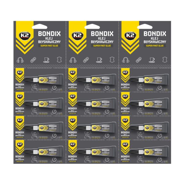 A doua imagine a K2 BONDIX 3G UNIVERSAL SUPER GLUE