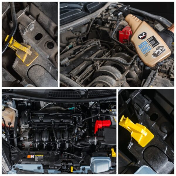 A doua imagine a K2 AKRA 750ML solutie pt.curatat motorul pe exterior cu pulverizator