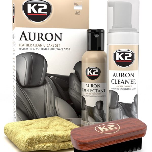 K2 AURON SET INTRETINERE TAPITERIE PIELE