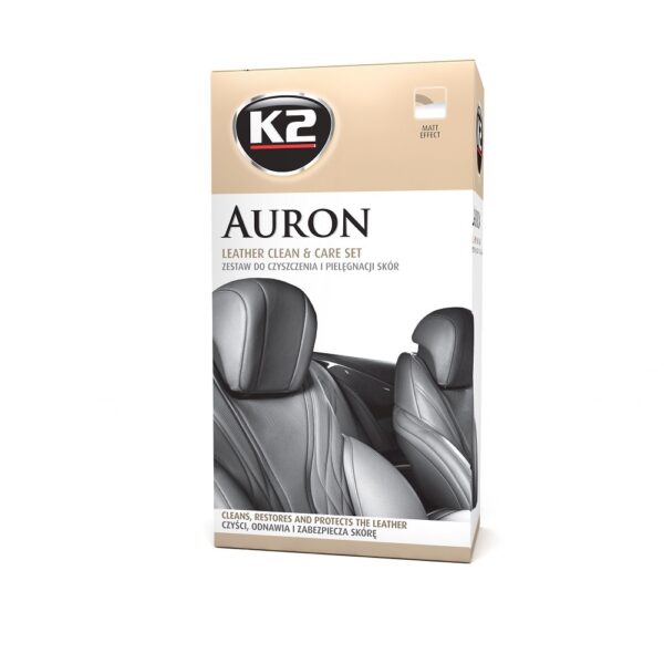 A doua imagine a K2 AURON SET INTRETINERE TAPITERIE PIELE