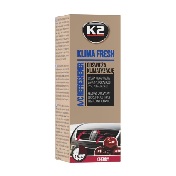 A doua imagine a K2 KLIMA FRESH 150ml Spray curatat si dezinfectat aer cond.CHERRY