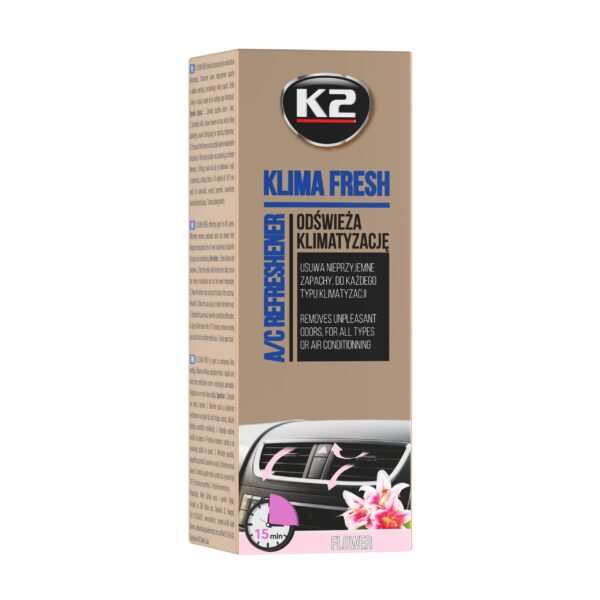 A doua imagine a K2 KLIMA FRESH 150ml Spray curatat si dezinfectat aer cond.FLOWER