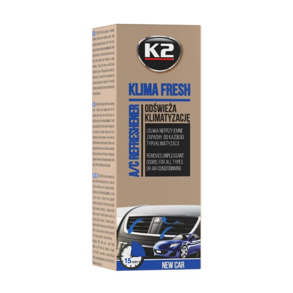 A doua imagine a K2 KLIMA FRESH 150ml Spray curatat si dezinfectat aer cond.NEW CAR