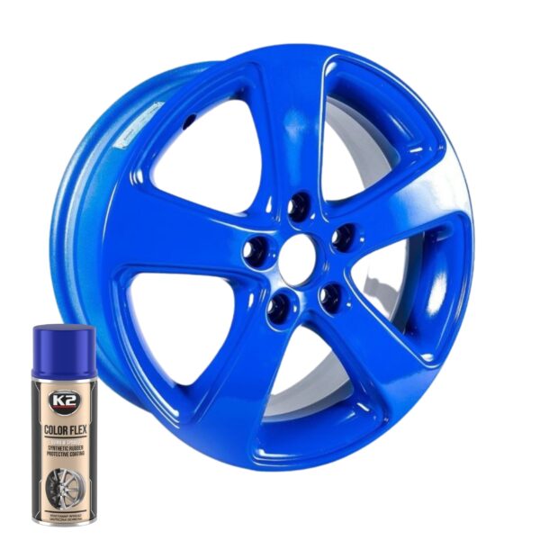 A doua imagine a K2 COLOR FLEX ALBASTRU 400ML