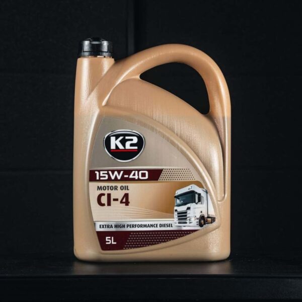 A doua imagine a K2 15W40 5L CI-4 /CH-4