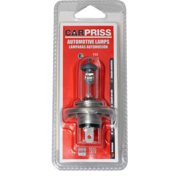 Bec Carpriss H4 24V 75/70W P43t