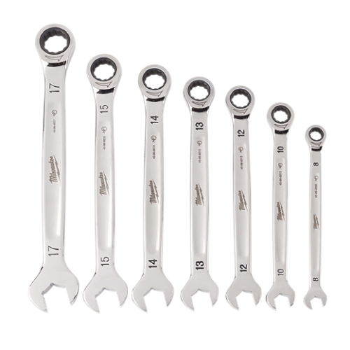 A doua imagine a Set de chei combinate cu clichet Maxbite™ metric, 7buc 8-17 mm