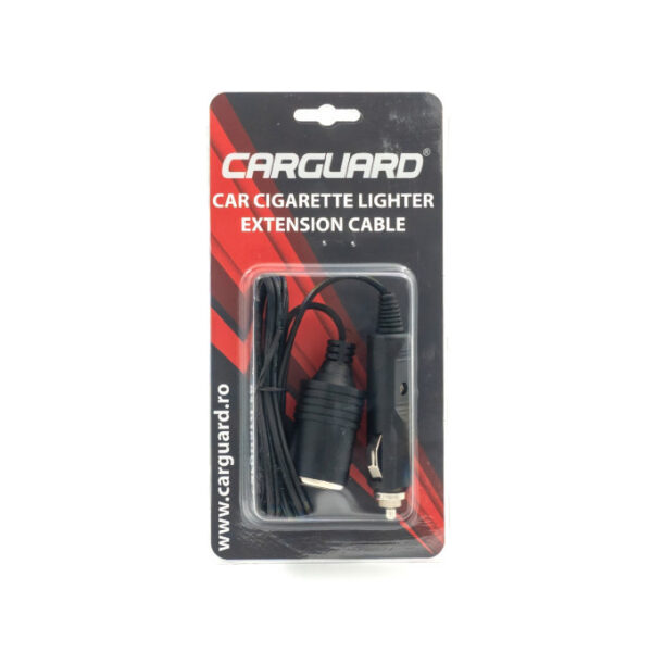 A doua imagine a Cablu prelungitor bricheta auto Carguard 1m