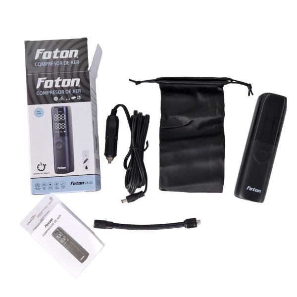 Compresor auto Foton CA-02 Glossy 12V-24V 10 bar