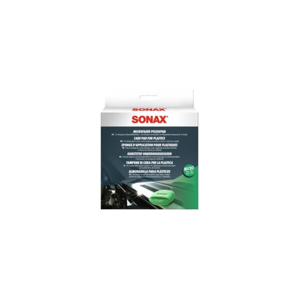 PAD DIN MICROFIBRA PENTRU INTRETINEREA MATERIALELOR PLASTICE SONAX