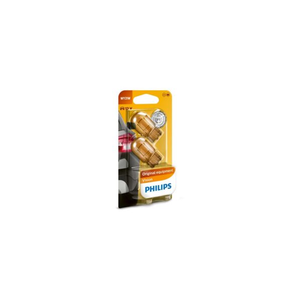 SET 2 BECURI FARA SOCLU 12 V WY21W WX3X16d PHILIPS