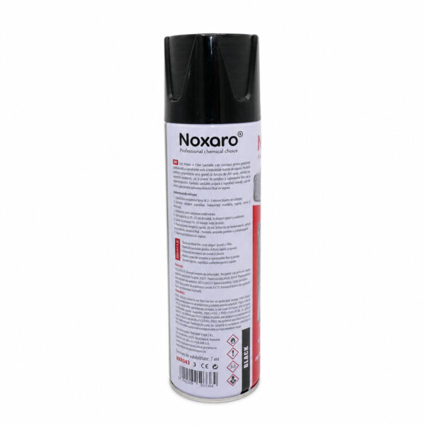 A doua imagine a Spray 2in1 primer + filler negru 500ml