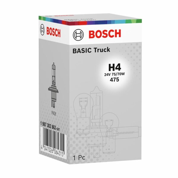 BEC 24V H4 70W / 75W ECO TRUCK BOSCH
