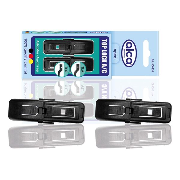 ADAPTOR ALCA TOP LOCK A/C SET 2 BUC PENTRU BMW X3 (2017-). MAZDA CX-5 (2017-). TOYOTA AVENSIS (2008-); C-HR (2016-)
