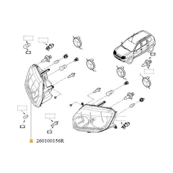 FAR DREAPTA DUSTER FACELIFT 02.15-