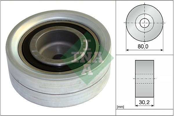 Rolă ghidare distribuție INA 532 0582 10