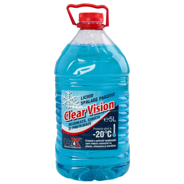 A doua imagine a Lichid parbriz PRO-X iarna diluat (-20°C) 5L