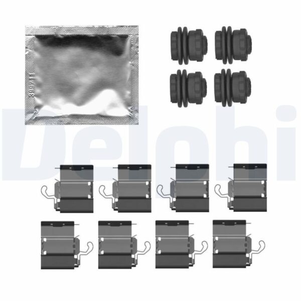 Set plăcuțe frână Delphi LX0787 spate