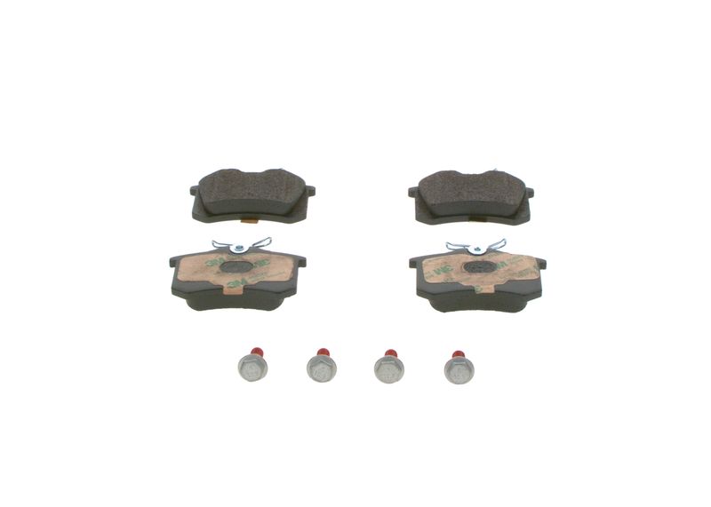 A doua imagine a Set plăcuțe frână Bosch 0 986 461 769 spate