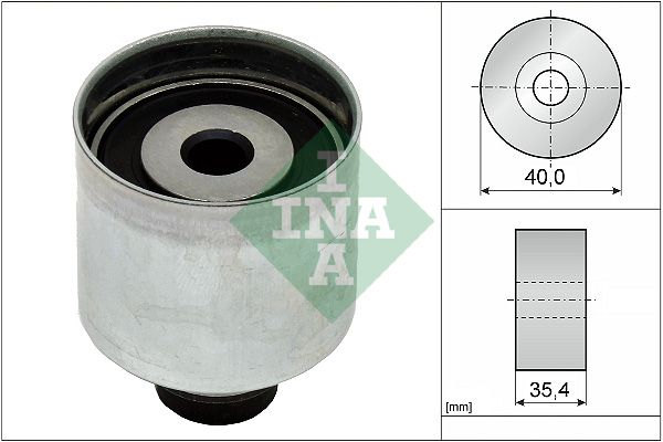 Rolă ghidare distribuție INA 532 0349 10