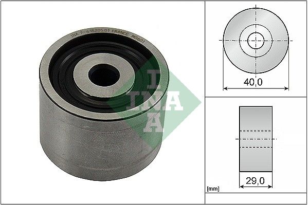 Rolă ghidare distribuție INA 532 0828 10