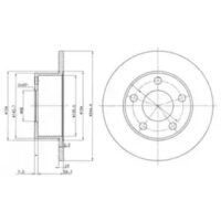 Disc frână DRIVE+ DP1010110053