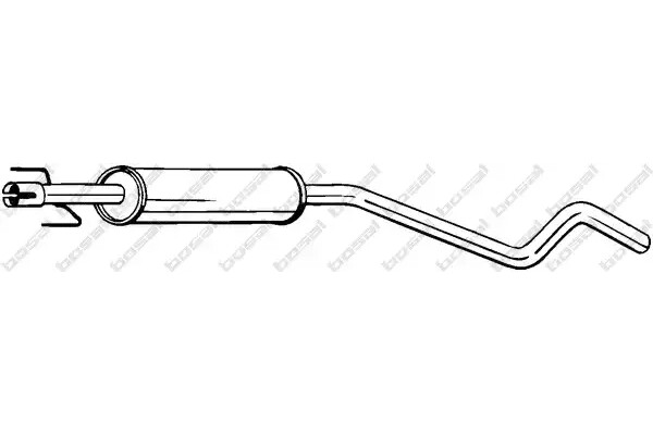 Toba esapamet intermediara BOSAL 284739